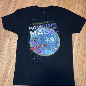 Disney Vacation Club Moonlight Magic Epcot Figment T-shirt